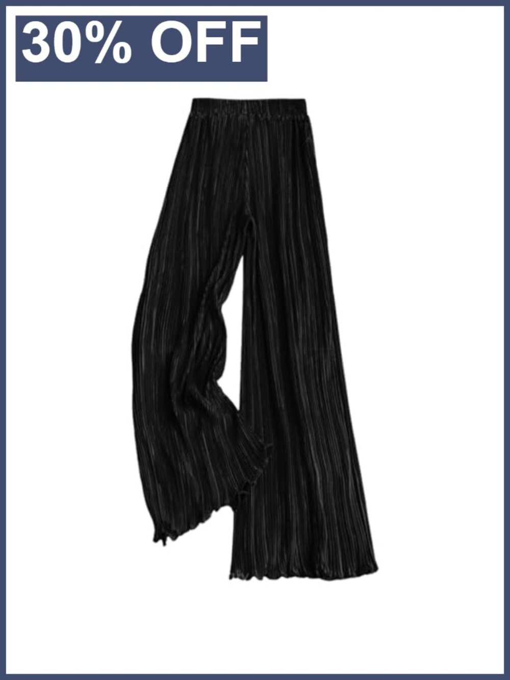 Satin Silk Palazzo Wide Leg Pleated Pants Satin Silk Casual Flowy